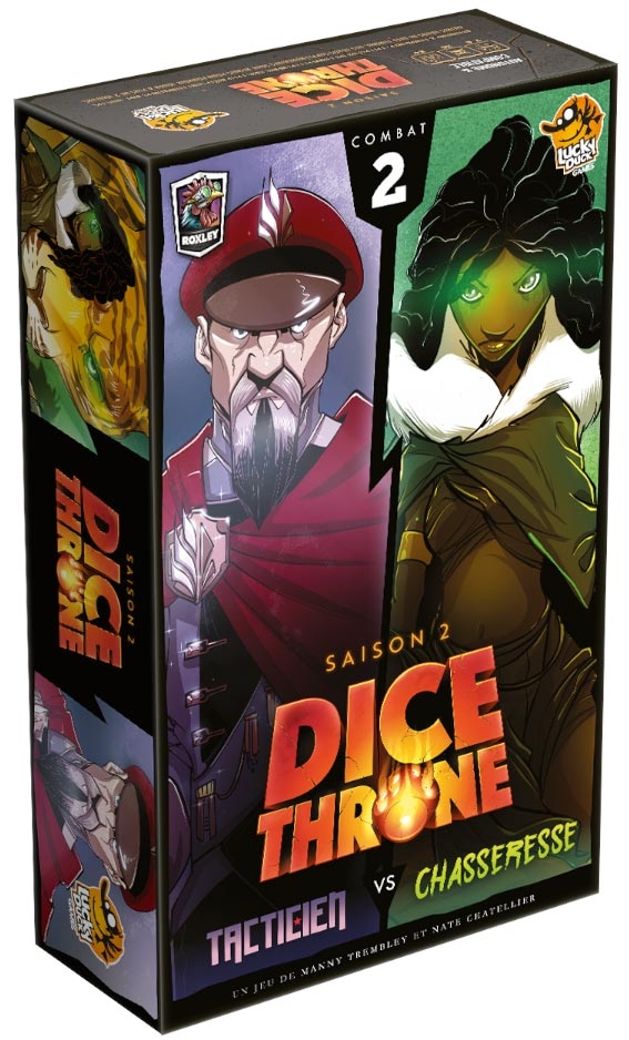 Dice Throne S2- Tacticien vs Chasseresse