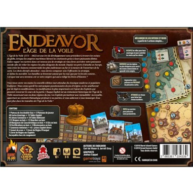 ENDEAVOR - Jeu de Base Age Of Sail VF