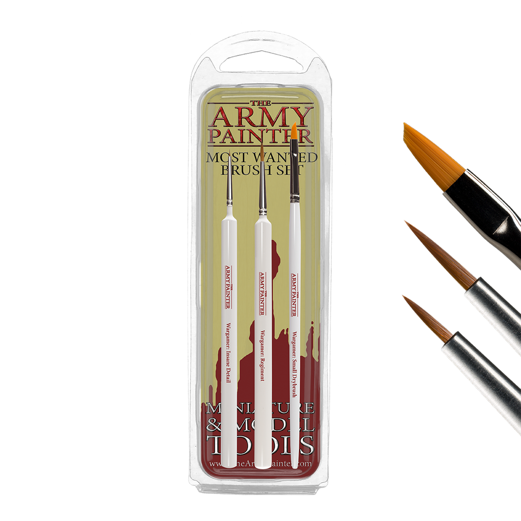 Army Painter - Pinceaux - Most Wanted Brush Set