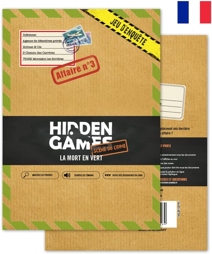 HIDDEN GAMES - LA MORT EN
VERT