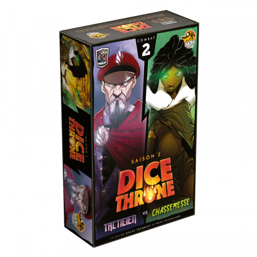 DICE THRONE S2 - Tacticien vs Chasseresse