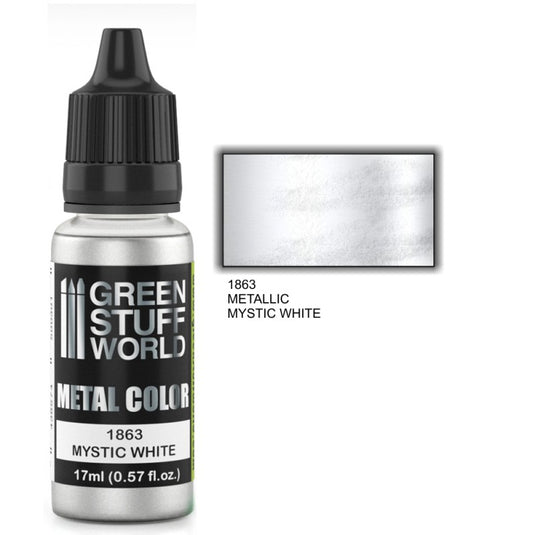 Acrylic Metal Paint - MYSTIC WHITE 17ml