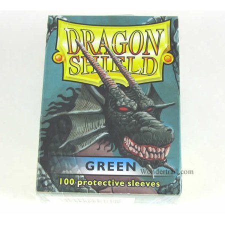 DRAGON SHIELD - 100 pochettes Classic 63x88mm (Vert / Verdante)