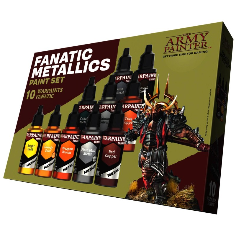 Warpaints Fanatic Metallics Paint Set