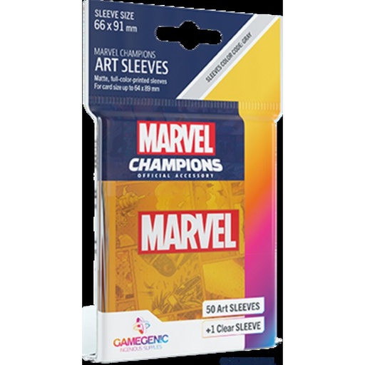 GG : 50 sleeves Marvel Champions Marvel Orange