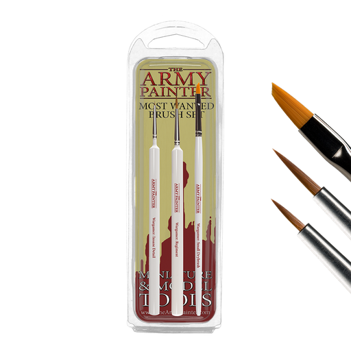 Army Painter - Pinceaux - Most Wanted Brush Set