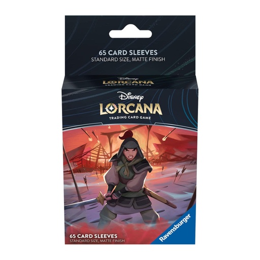 65 Protège-cartes Mulan - Disney Lorcana chapitre 2
