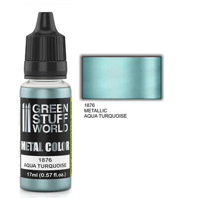 Acrylic Metal Paint - AQUA TURQUOISE 17ml