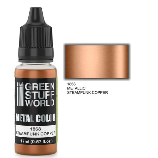 Acrylic Metal Paint - STEAMPUNK COPPER 17ml