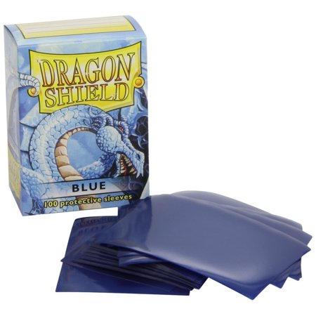 DRAGON SHIELD - 100 pochettes Classic 63x88mm (Bleu / Drasmorx)