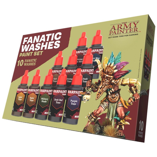 [WP8068] Warpaints Fanatic Washes Paint Set