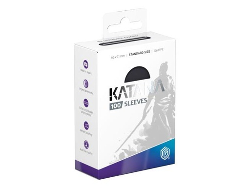 Ultimate Guard 100 pochettes Katana Sleeves taille standard Obsidian Shard